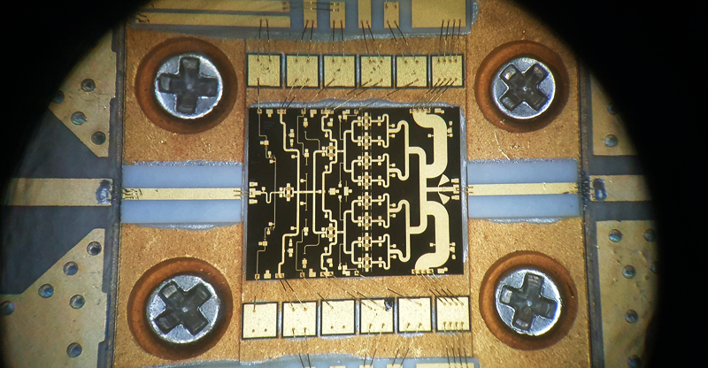 Close Up of MMIC